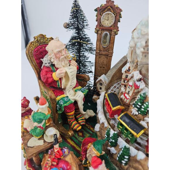 Grandeur Noel Musical Waterglobe Collectors Edition 2002 #15571 NOT WORKING READ - Picture 5 of 16